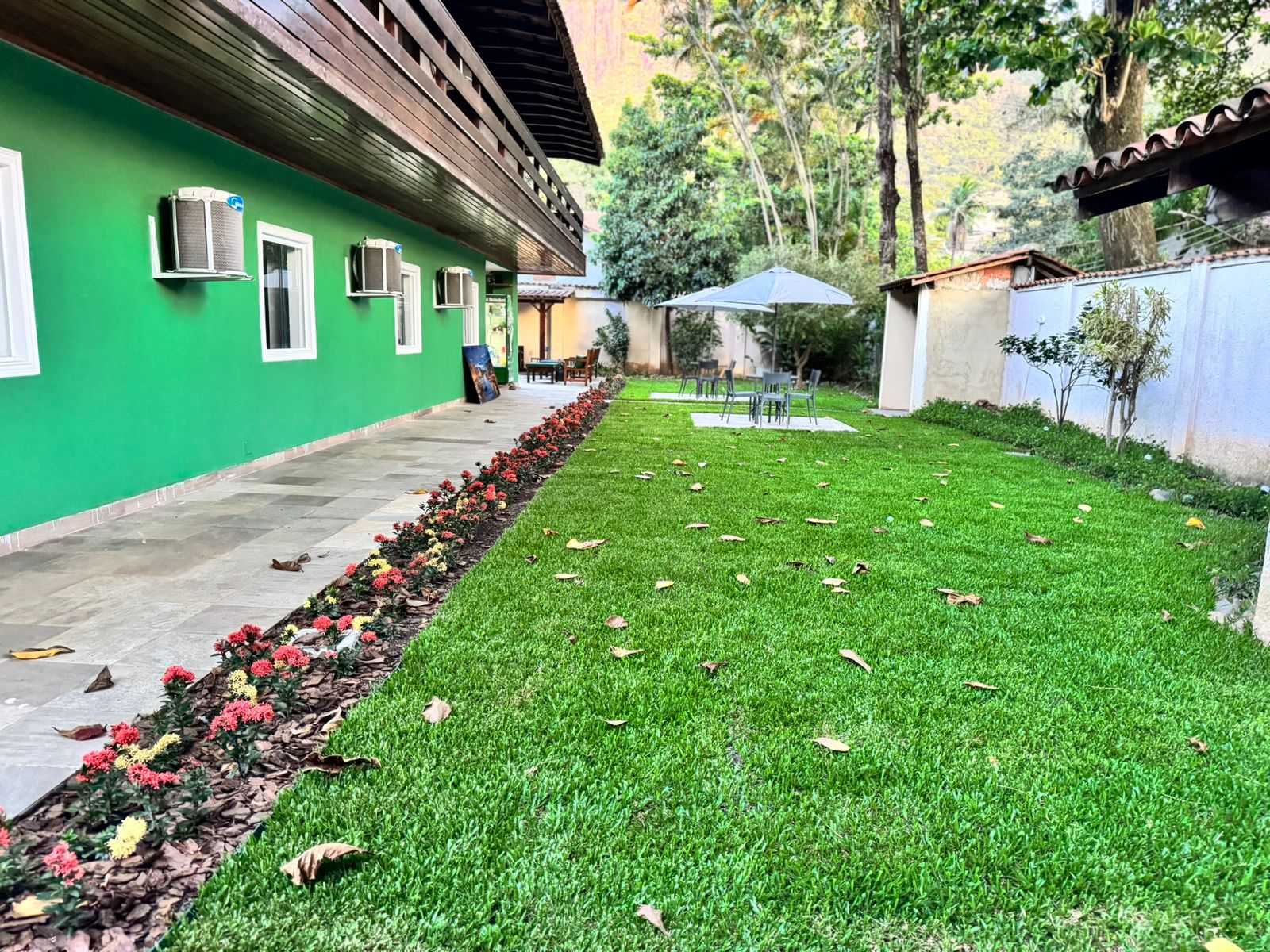 Área externa — Pousada MontVerde
